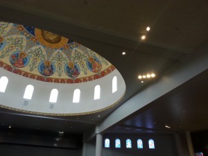 LED lighting churches high ceilings