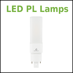 LED PL Lamps - 2 Pin 4 Pin Retrofit