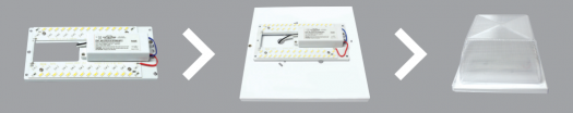Rectangular LED Module + Driver Retrofit Kit