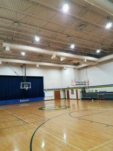 New LED Highbay fixture for a gym