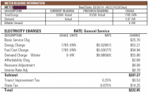 KW vs. KWH - Sample Xcel Energy Bill