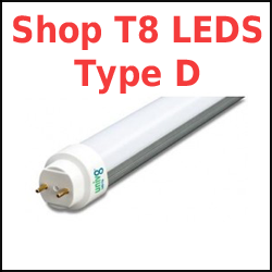 4X T8-Integrated 4FT 18W Daylight Cool White LED Tube Light Bulb Fluorescen Lamp 