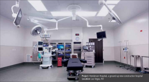 New Hospital Henderson Nevada with Indigo-Clean LED Lights