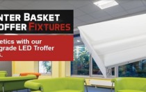 Keystone Technologies Center Basket Troffer Fixtures on sale